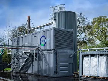 CF-250 Karbonisierungsanlage von Carbo-FORCE inklusive Big Bags