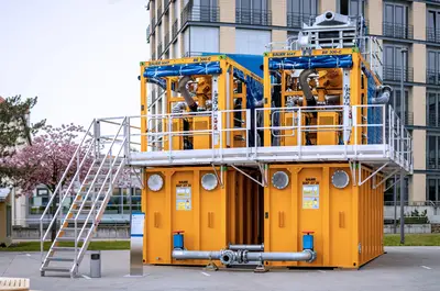 BE 600-C Entsandungsanlage auf der Bauer-Hausausstellung (2024)